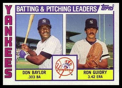 486 Yankees Leaders
